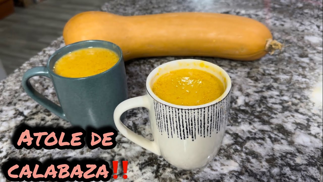 Cómo preparar Atole de Calabaza 🎃 🍵‼️