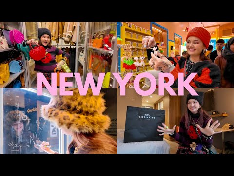 NEW YORK ☆ behind the scenes at coach HQ (!!!), luxury shopping & exploring NY!