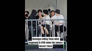 BTS × TXT (Jungkook, Jimin, Suga, Beomgyu together at Jin's concert)