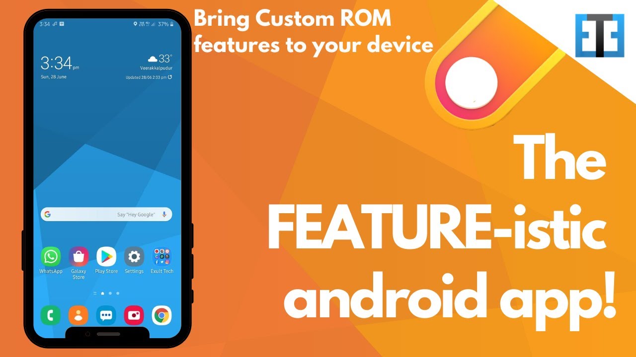 The Feature-istic Android App | Cometin (No root required)