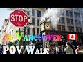 🇨🇦North Vancouver to Gastown Commute · SeaBus + Steam Clock | 4K POV Walk