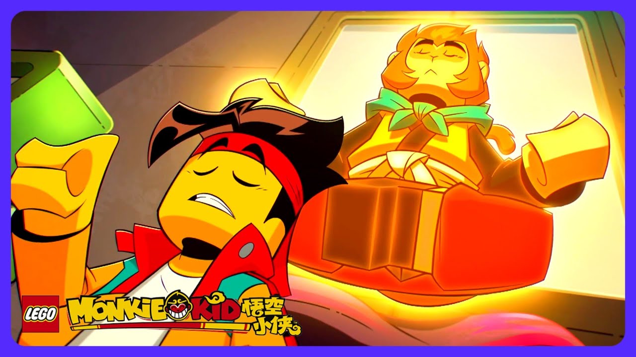 LEGO Monkie Kid - The Smartest Kid Ever! 🧠 | Kids Cartoons