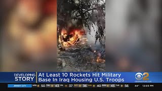 At Least 10 Rockets Hit Military Base In Iraq Housing U.S. Troops screenshot 2