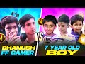  dhanush ff gamer vs  7 years old boy  pro player  in telugu dhanush ff gamer 