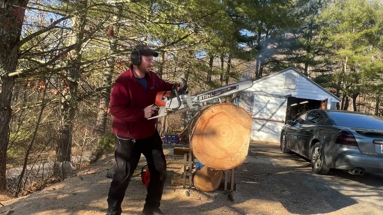 PORTED HUSKY 395XP VS PORTED STIHL 661C