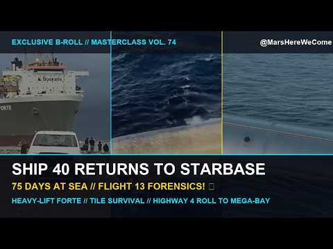 Starship Ship 40 Returns To Starbase: What SpaceX Learned From Flight 13