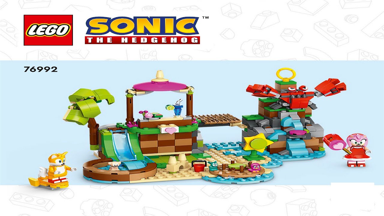 Amy's Animal Rescue Island 76992, LEGO® Sonic the Hedgehog™