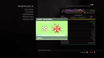 MW3 Modern Warfare 3 - FIRST PRESTIGE