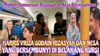 Harris Vriza Godain Rizasyah Yang Bersembunyi Saat bersama Nesa Aqila,Ini kemesraan Rizasyah Nesa !!