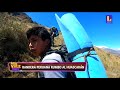 #MásValeTarde 💪🏻♥️ La bandera peruana en la cima del Huascarán 🙌🏻🇵🇪