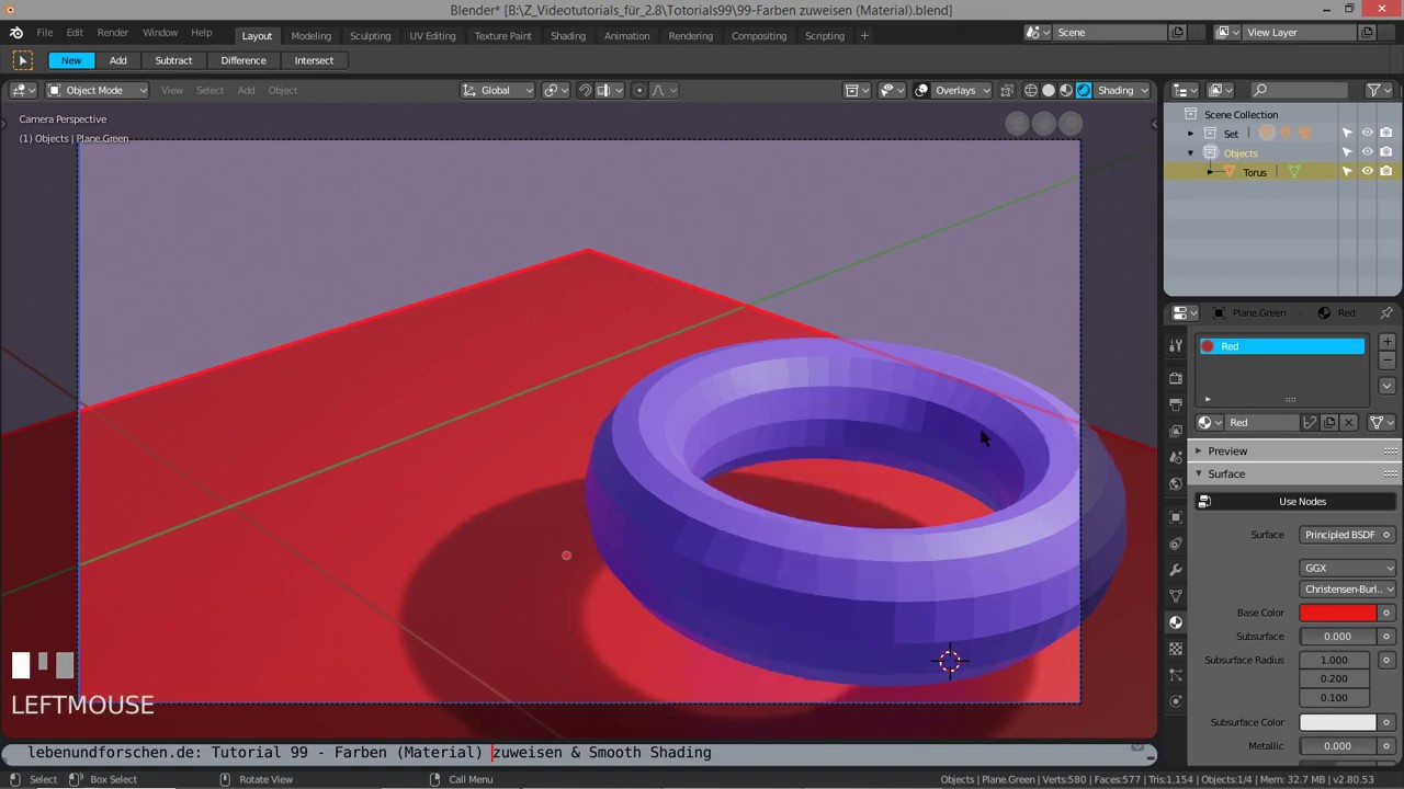 99 Seconds Blender 2 8 Material Zuweisen Smooth Shading YouTube 99-seconds-blender-2-8-material-zuweisen-smooth-shading-youtube