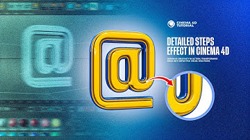 How to Create 3D Text with steps using Cinema 4D | Beginner to Pro Tutorial, Cinema 4D Tutorial.