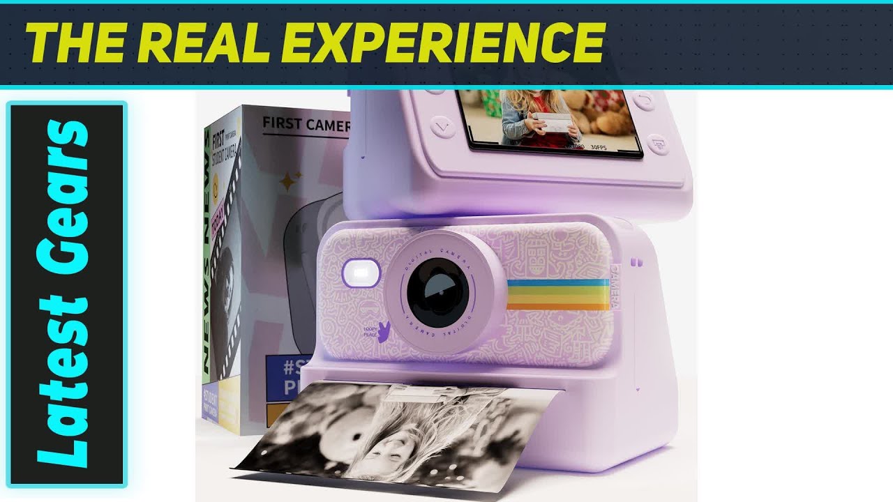 Фотоаппарат Polaroid Kids Instant Print: мгновенное веселье, здоровье глаз!
