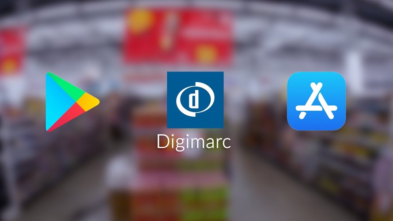 Using DIGIMARC APP YouTube