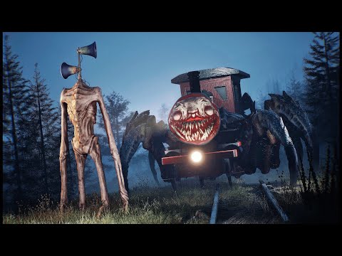 Choo Choo Charles VS SirenHead - Cinematic Animation