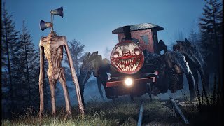 Choo Choo Charles VS SirenHead - Cinematic Animation