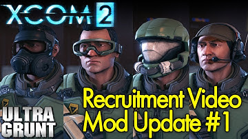XCOM 2 | Recruitment Video: Mod Update #1 | More Options for your characters!