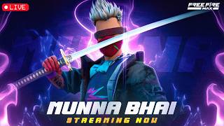 Grandmaster Live Rank Push ❤️- Free Fire Telugu Live - Munna Bhai #MBG