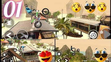 Trial Xtreme 4 Motocross Racing Game Walkthrough Part-1 Android Gameplay