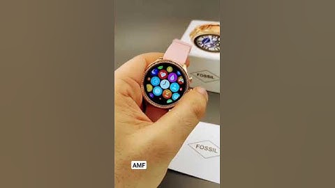 New Fossil smartwatch your stylish companion in the digital age #FossilTech #SmartwatchStyle #watch