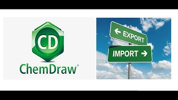 Exporting and Importing in ChemDraw