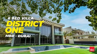 Spacious 6 Bed Villa in District One, Meydan, MBR - Dubai