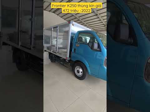 Video Frontier KIA K250 thùng kín xanh dương 2022 giá chỉ... - youtube