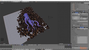 Using Cycles Render Engine in Blender 3D : Instancing Leaves | packtpub.com
