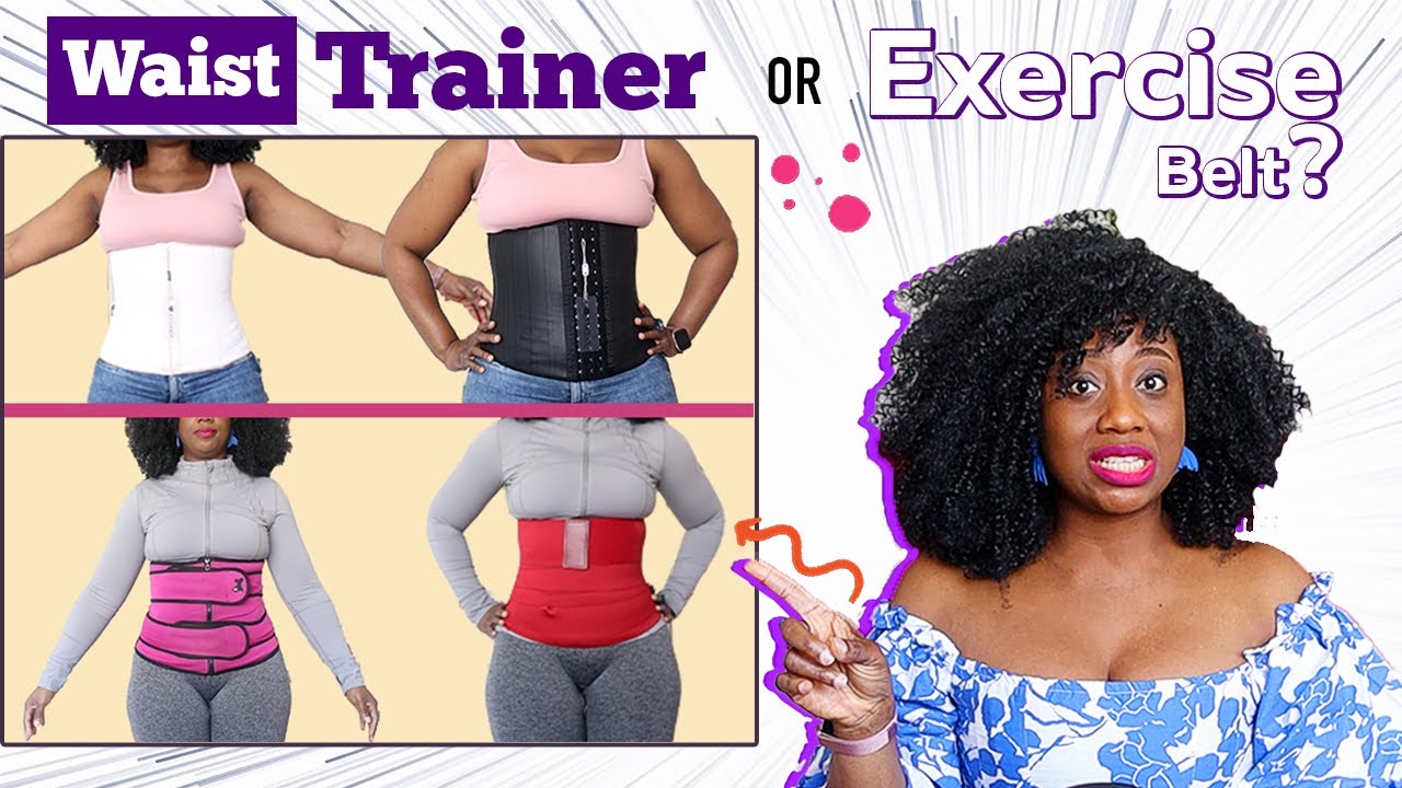 figuring the best waist trainers & fitness belts for work and exercise!! 