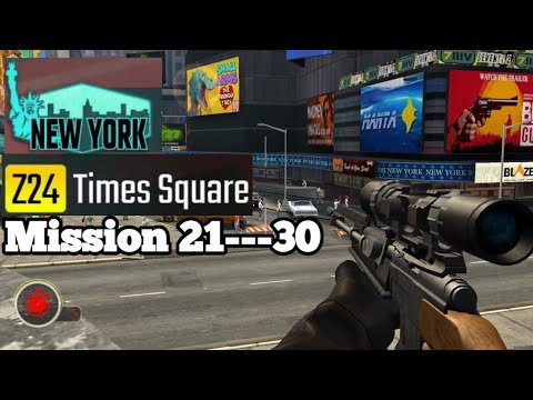 Pure Sniper Newyork Z24 Times Square Mission 21-22-23-24-25-26-27-28-29 ...
