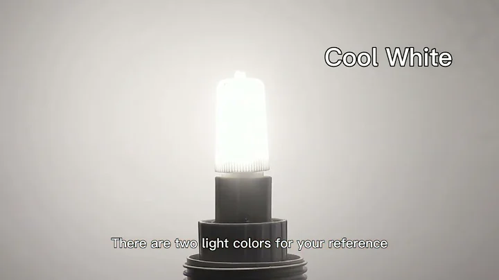 Cheopha Dimmable 3W G9 LED Light Bulb Warm White 2700K