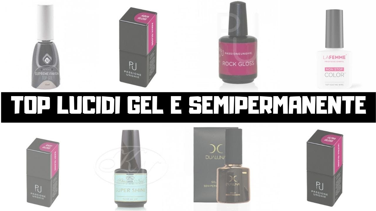 TOP E FLOP FINISH GEL E SEMIPERMANENTE! CHI VINCERA'?? - YouTube