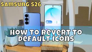 How To Revert To Default Icons In Samsung Galaxy S26