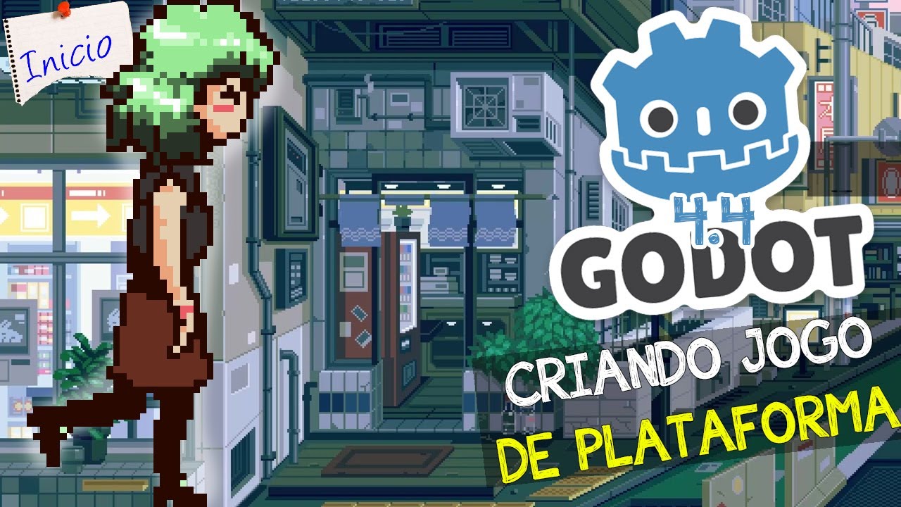 CRIANDO JOGO DE PLATAFORMA NA GODOT 4.4! - YouTube
