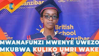 KUTANA NA MWANAFUNZI MWENYE UWEZO MKUBWA KULIKO UMRI WAKE HAPA Z'BAR/British School Of Zanzibar