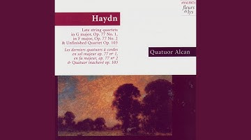 String Quartet in F Major, Op.77, No.2: Andante