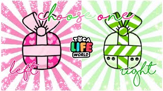 Choose One Surprise Out Of Two Toca Boca  Left Or Right  Toca Life World fyp chooseone tocaboca