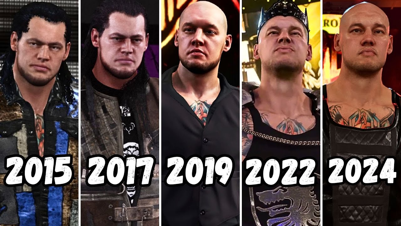 Evolution of Baron Corbin Entrance 2015 -2024 - WWE Games