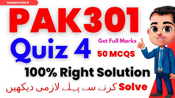 pak301 quiz 4 2023_pak301 quiz 4 2023_pak301 quiz 4 solution 2023_pak301 quiz 4 spring_pak301quiz