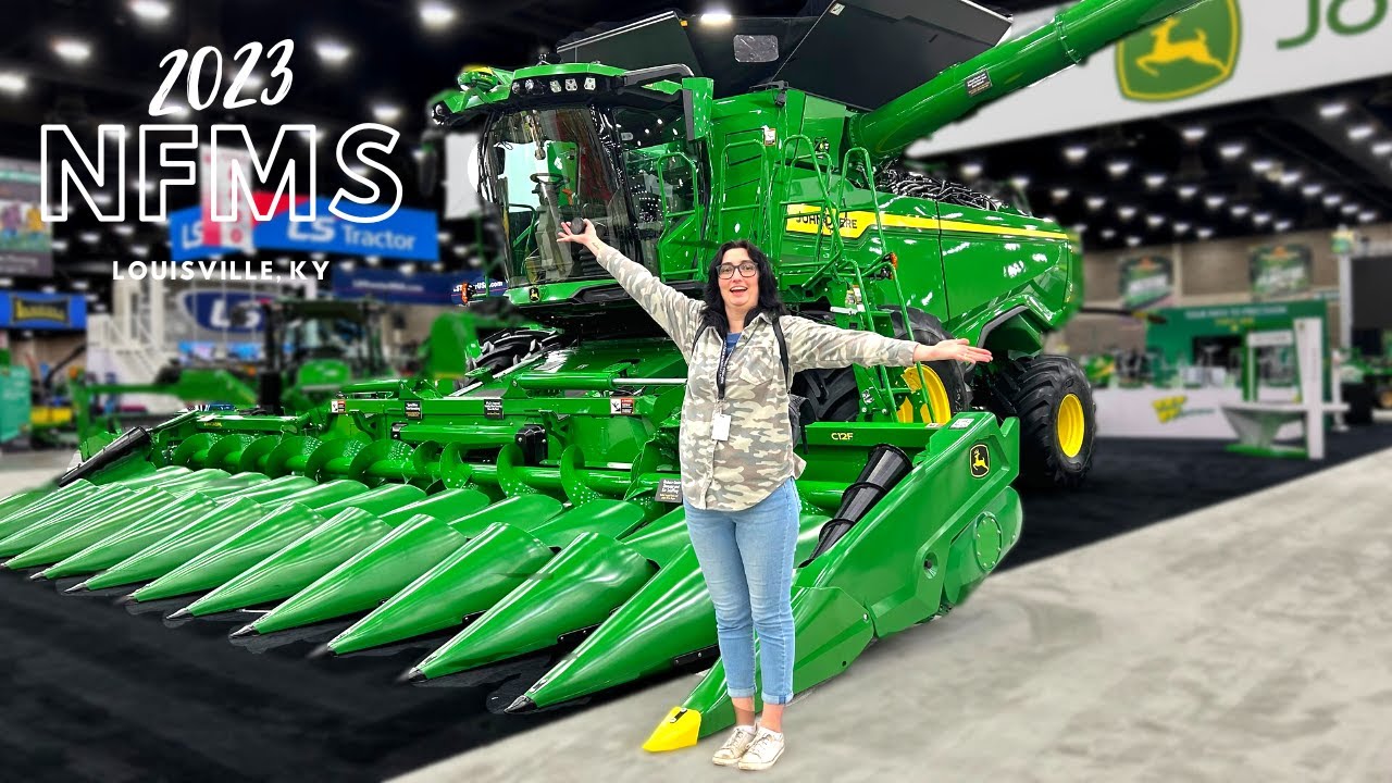 2023 National Farm Machinery Show 27 ACRES OF EQUIPMENT YouTube