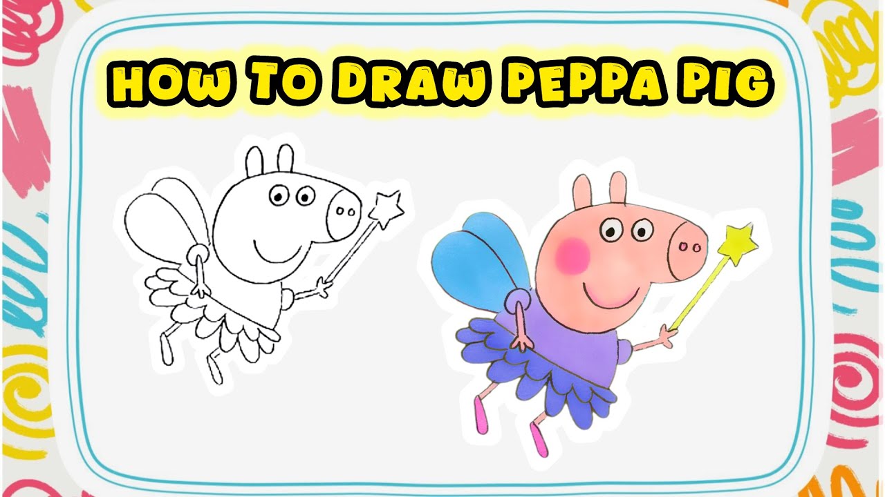 How to Draw Peppa Pig – Fun and Easy Cartoon Character Drawing