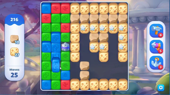 Fishdom Blast Level 216 - NO BOOSTERS GAMEPLAY 🐠 | SKILLGAMING ✔️