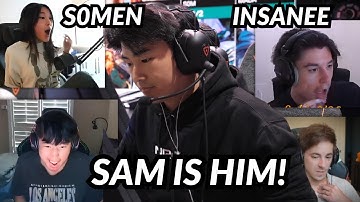 PROS/Streamers React To NRG s0m