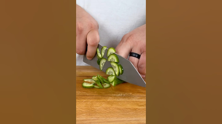 How to cut REALLY FAST 🔪🥒