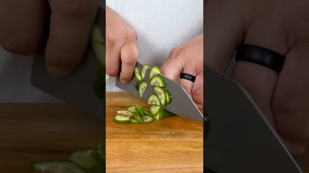 How to cut REALLY FAST 🔪🥒