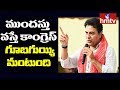 KTR press meet at Telangana Bhavan