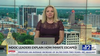 MDOC leaders explain on CMCF inmate was able to escape