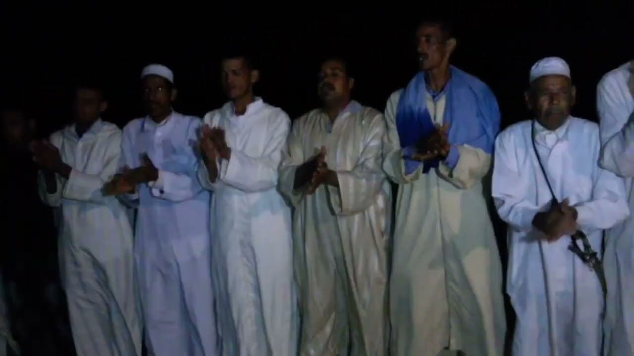 فقرة من فلكلور  الوسطي بدوار بونانة زاكورة المغرب فرجة ممتعة