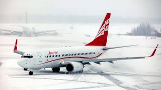 Russia temporarily bans Georgian airlines