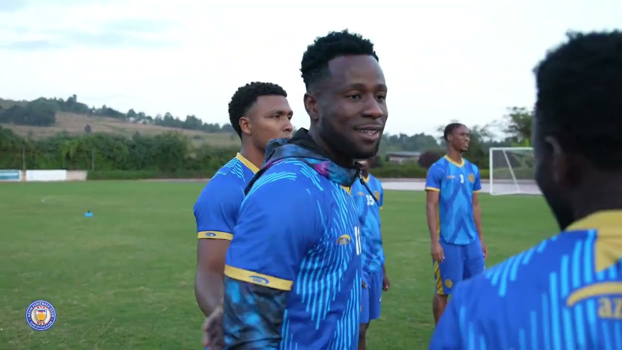 Mazoezi ya kwanza ya Azam FC, baada ya kuwasili Karatu